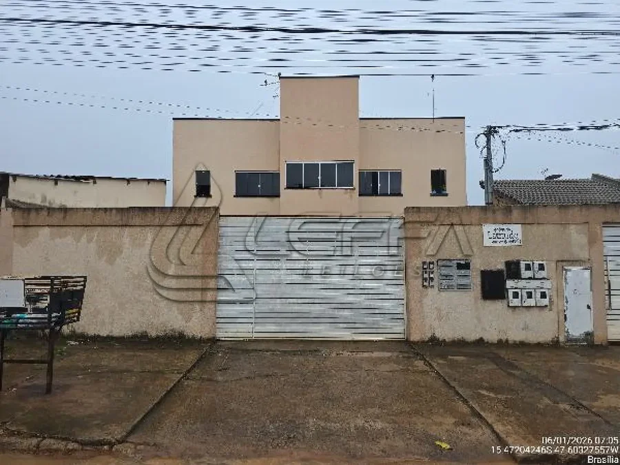 Apartamento com 1 quarto e varanda em Planalina/GO