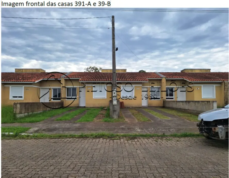 Casa de alvenaria com 43,48 m² e proposta parcelada