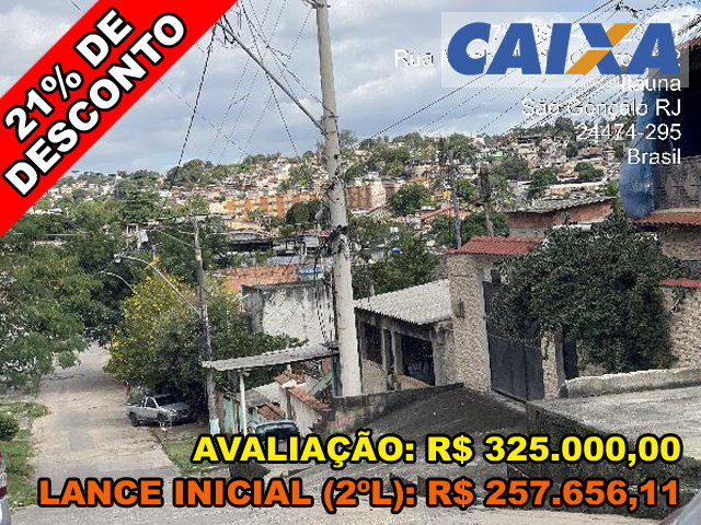 Casa em São Gonçalo/RJ - 3 Quartos, 208m² - Oportunidade Caixa