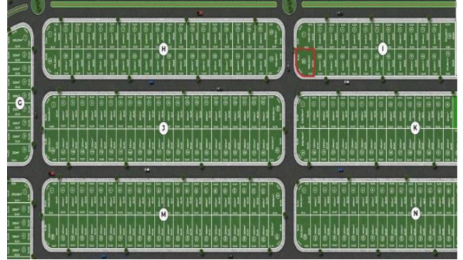 Terreno desocupado com 365,23m², lote amplo e regularizado