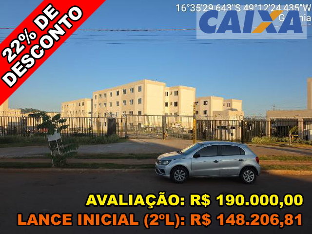 Apto 2 Qtos, 42m² Privativos, 1 Vaga - Goiânia/GO