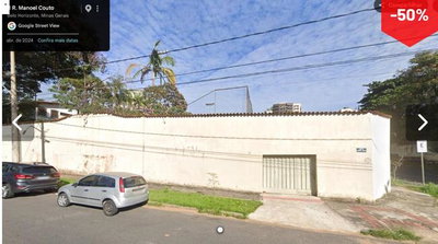 Imóvel em leilão com 2 pavimentos em terreno amplo