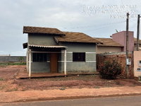 Casa com 60,82 m², 3 quartos, 1 banheiro, área de serviço e cozinha