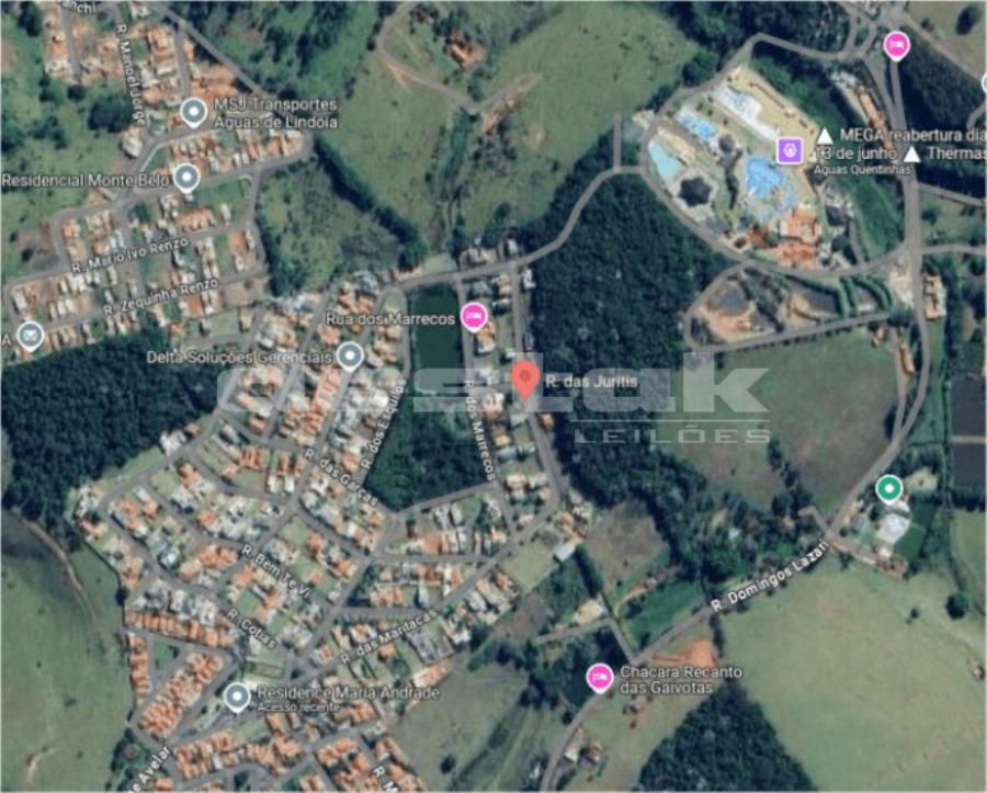 Terreno plano em Águas de Lindóia/SP, pronto para construir