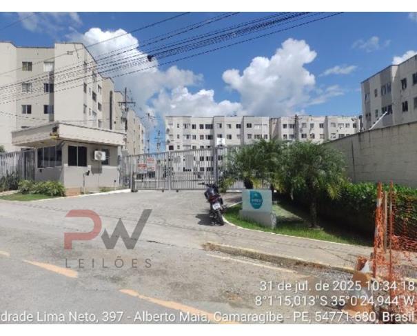 Apartamento em Camaragibe com 2 quartos