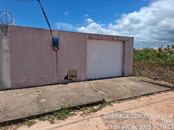 Casa em Trairi CE com 2 quartos e 1 vaga