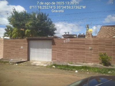 Casa com 86,92m² em Gravatá/PE
