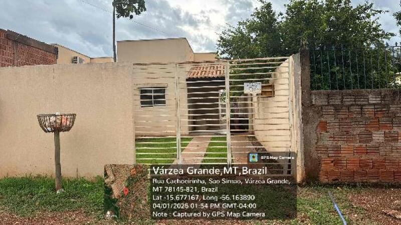 Casa em Várzea Grande/MT com 68,1m² de Área Construída