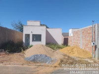 Casa em Felixlândia/MG com 34,96m² de área construída