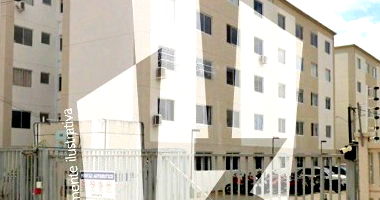 Apartamento 2 quartos, 1 banheiro, 1 vaga, 44m² privativos, desocupado