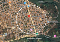 Casa c/ 2 quartos em vasto terreno 689,75 m² - Araioses