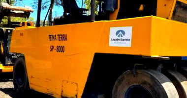 Rolo Compactador Tema Terra SP-8000 - Oportunidade Imperdível!