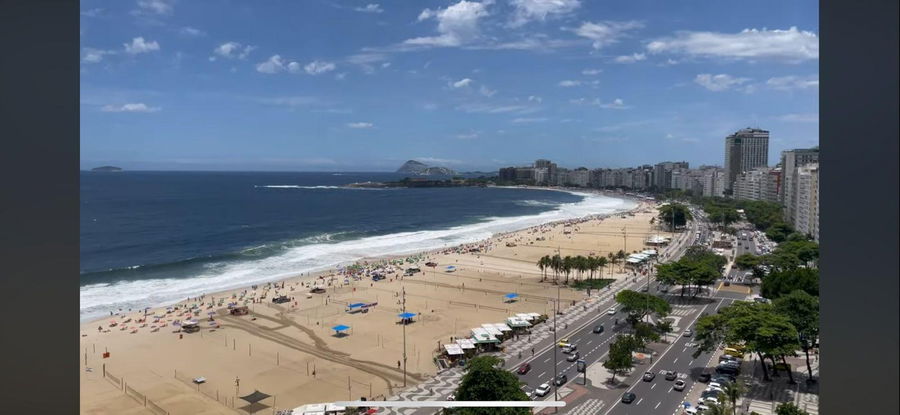 Luxuosa Cobertura Triplex em Copacabana com Vista para o Mar