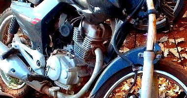 HONDA/CG150 FAN ESDI 2014/2014 Preta - Sucata com Motor Inservível