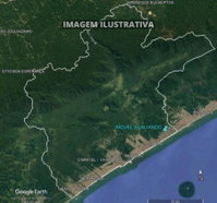 Terreno com área construída em Itanhaém