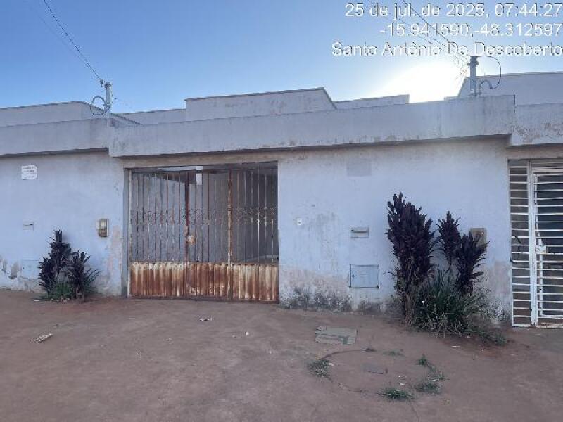 Casa com 80,45 m² em Santo Antônio do Descoberto/GO