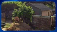 Casa com 3 quartos e 2 banheiros, área construída de 120m², desocupada
