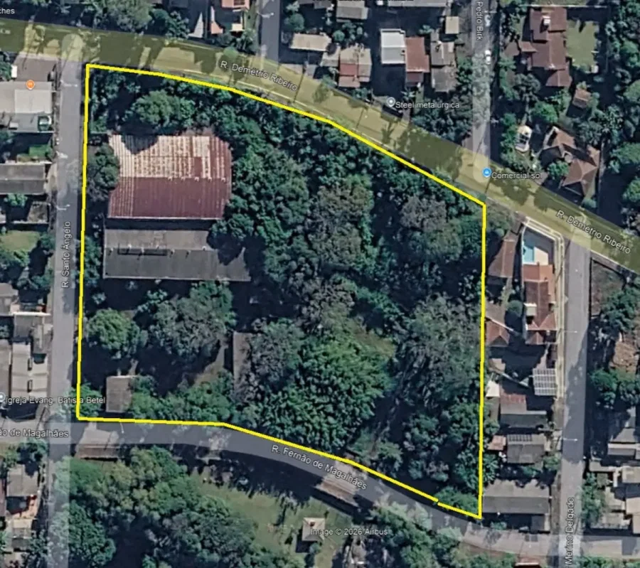 Grande Terreno com Pavilhões Industriais em Novo Hamburgo