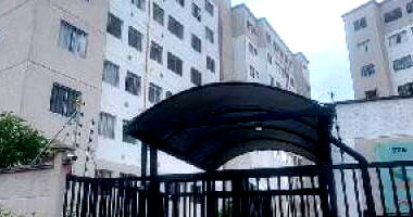 Apartamento 2 quartos 41,56m² com banheiro e sala, desocupado