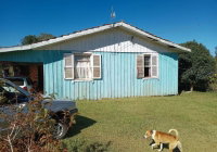 Casa de madeira com 90m² em terreno de 567m²