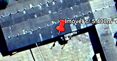 Galpão com 2.417,59m² em terreno de 5.400m²