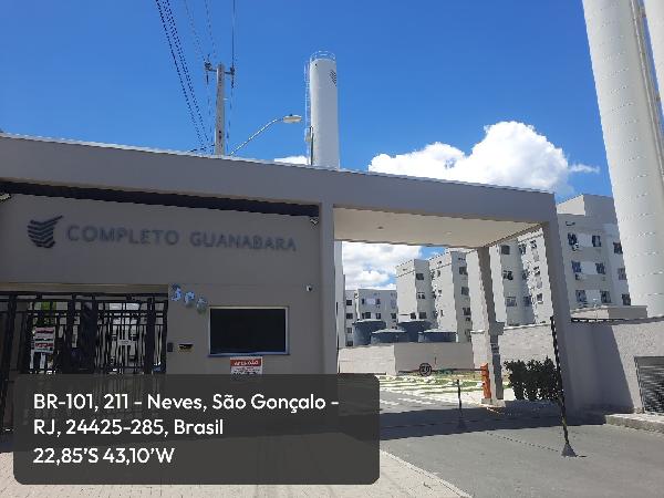 Apartamento com 2 Quartos e Área Privativa de 41,53m² em São Gonçalo
