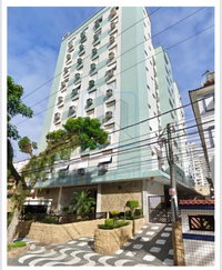 Apartamento com 3 quartos e 2 vagas em Santos