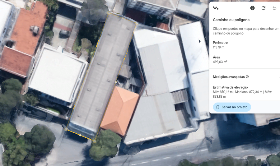 Prédio Comercial/Galpão com 3 andares e 1.146,45 m²