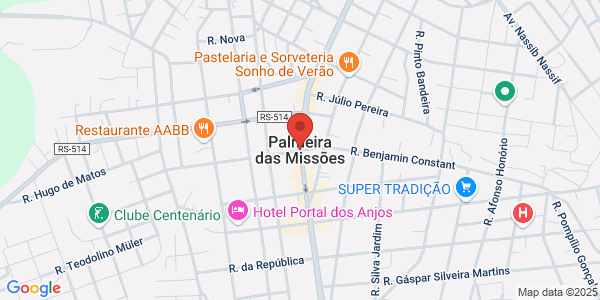 Lote 15 da Quadra H com 307,50m² em Palmeira das Missões-RS