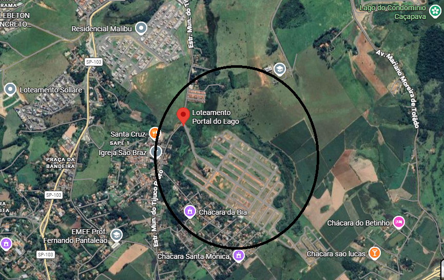 Terreno 160m² em Caçapava - Direitos Aquisitivos