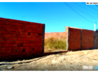 Terreno murado com 325m², lote 09, quadra 17, desocupado