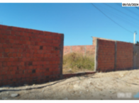 Terreno murado com 325m², lote 09, quadra 17
