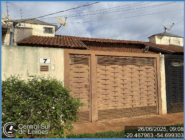 Casa em Campo Grande com 2 quartos e 74,98m² de terreno