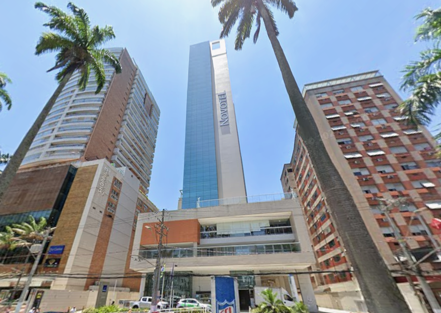 Apartamento mobiliado com 26,50 m², 1 quarto