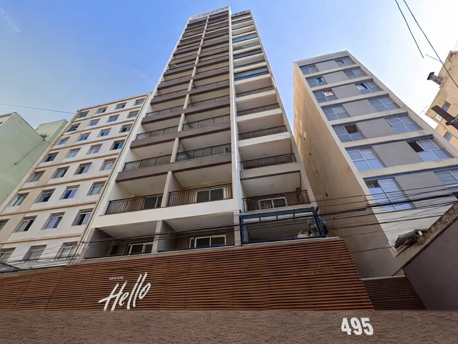 Apartamento 31 m², 1 quarto, ideal para investimento