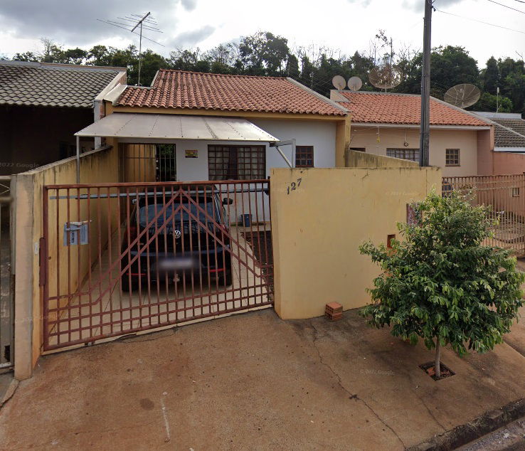 Casa com 60,15m² construída, 2 quartos, 1 banheiro, ocupada