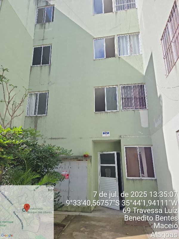 Apartamento 42m² com 2 Quartos no Benedito Bentes - Maceió