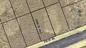Terreno urbano de 200m² com matrícula registrada
