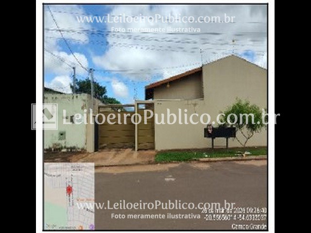 Casa 46,6m² com 2 quartos e vaga em Campo Grande (MS)