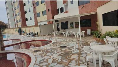Apartamento com 2 quartos, 2 banheiros e área de lazer completa