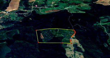 Imóvel Rural com 30.0443 ha em Dionísio Cerqueira/SC