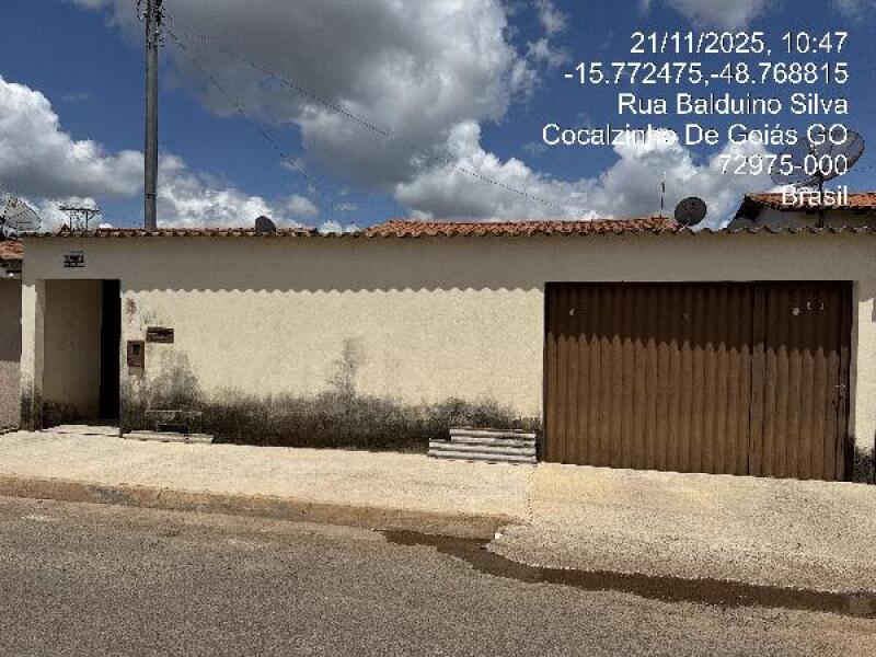 Casa com 2 Quartos em Cocalzinho de Goiás