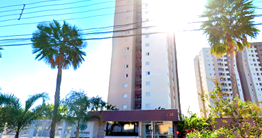 Apartamento com 1 vaga de garagem em Campo Grande