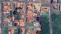 Terreno de esquina com 442,76m² em região urbana