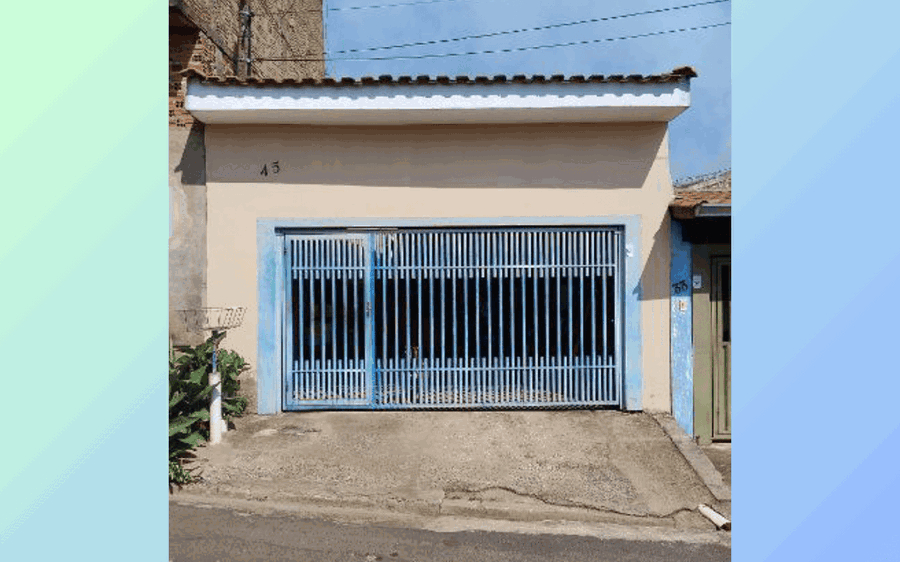 Casa 101m² com 3 quartos, 1 banheiro, ocupada
