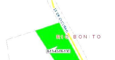 Terreno amplo 1500m² com frente para rua, desocupado
