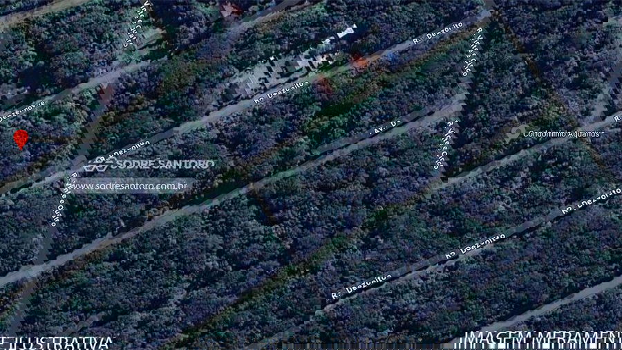 Terreno em Aquarius, 450m², Ocupado