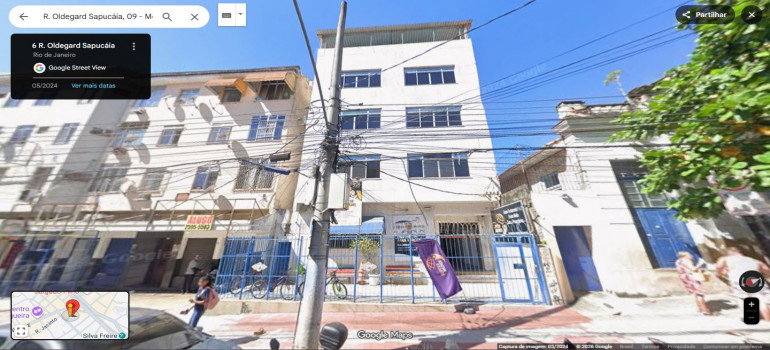 Prédio com terreno de 1157m², 3 quartos, 2 banheiros