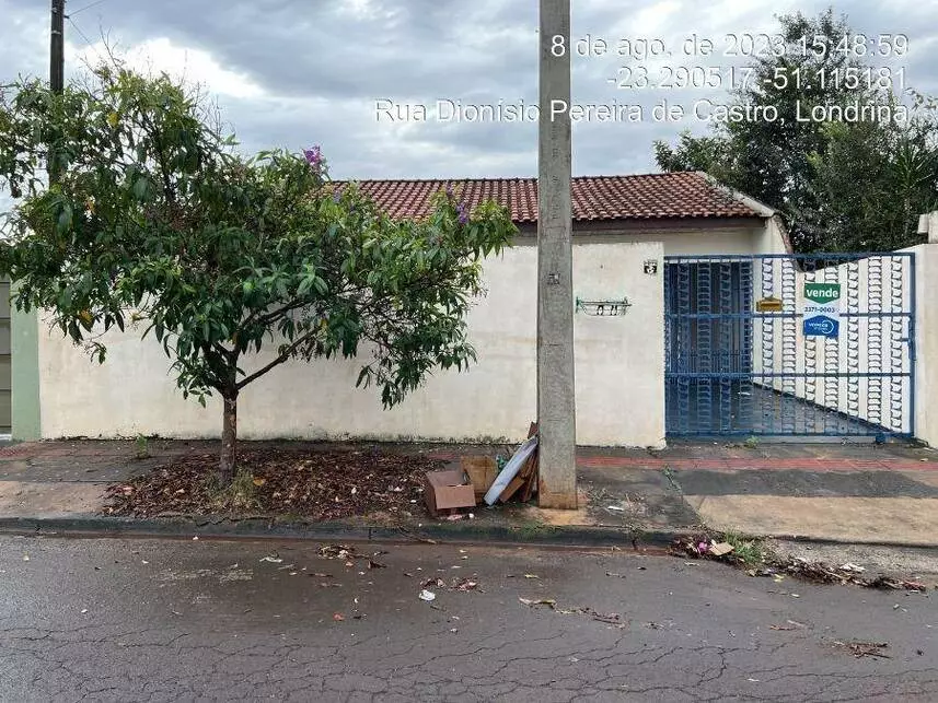 Casa Ocupada com 250m² de Terreno em Londrina/PR