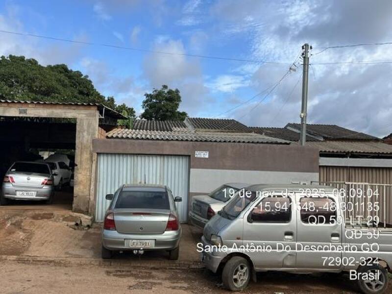 Casa com 2 quartos em Santo Antônio do Descoberto/GO